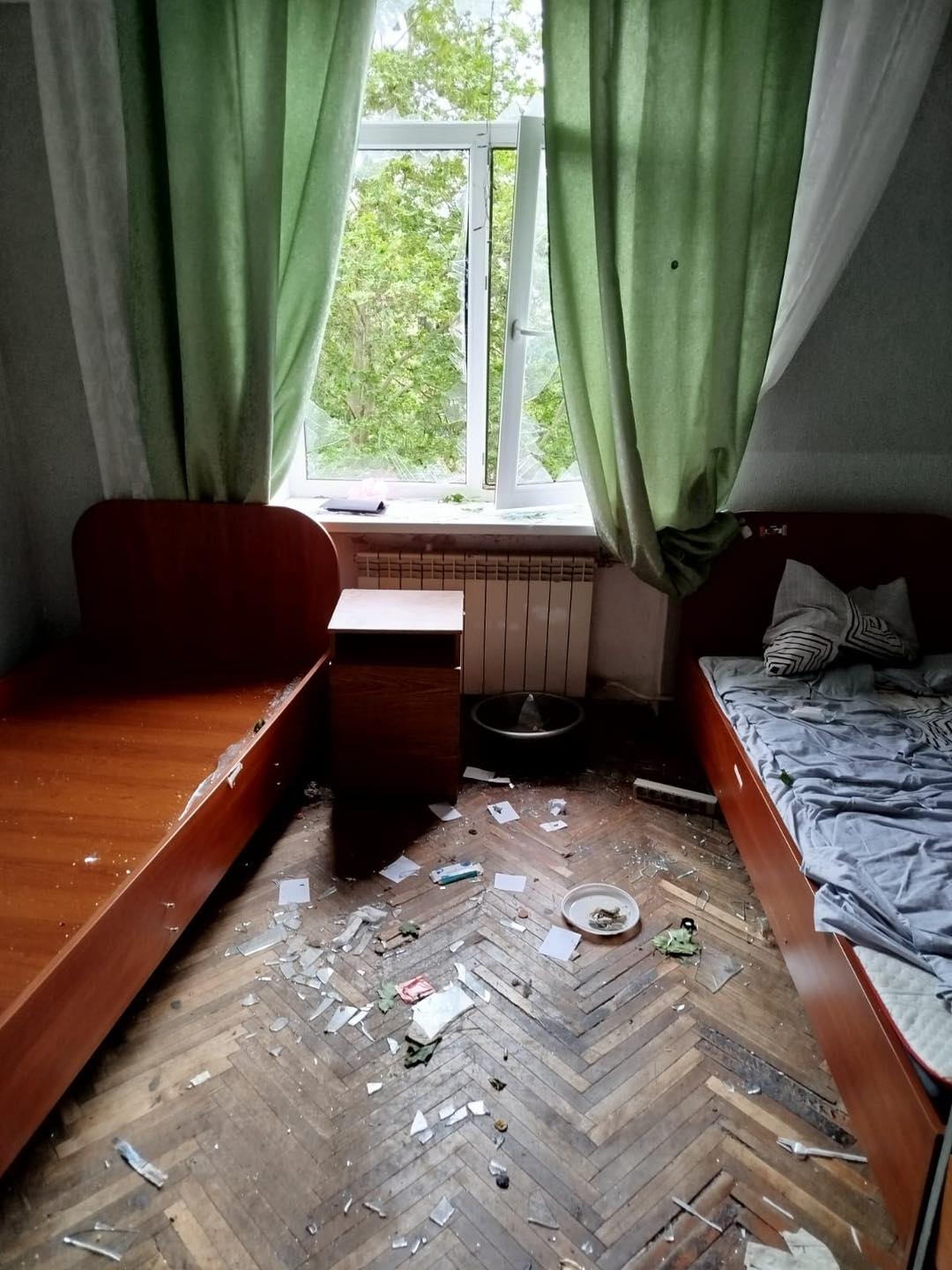 У Києві внаслідок нічної атаки БпЛА пошкоджено гуртожитки КНУ Тараса Шевченка