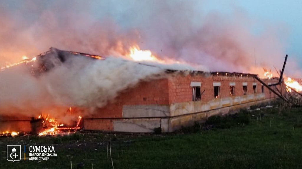 На Сумщині внаслідок обстрілів рф загинули сотні свійських тварин, знищено тонни зерна На Сумщині внаслідок обстрілів рф загинули сотні свійських тварин, знищено тонни зерна