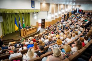 Начальник КМВА Тимур Ткаченко представив нових очільників чотирьох районів столиці Начальник КМВА Тимур Ткаченко представив нових очільників чотирьох районів столиці