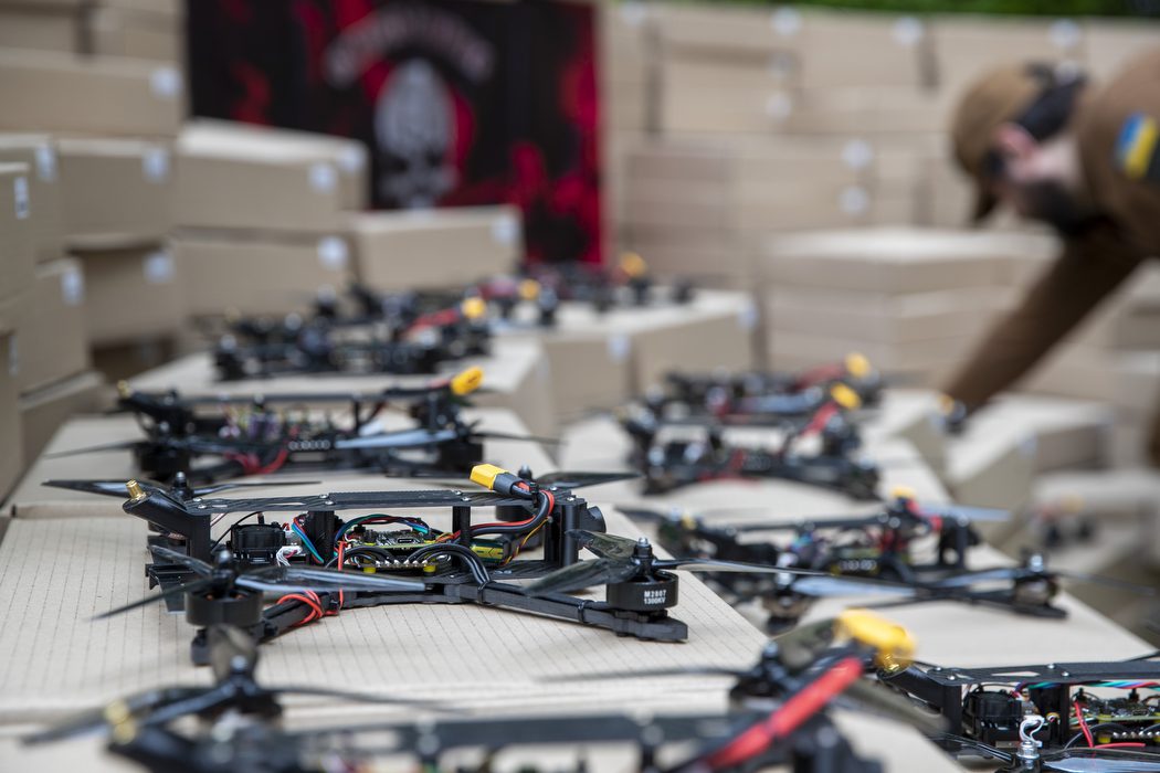 Громада столиці передала 72-й окремої механізованой бригаді 900 FPV-дронів
