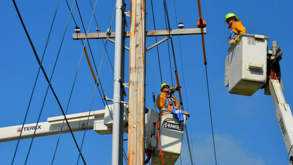 «Київміськсвітло» замовило послуги приватних верхолазів