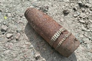 У Броварах виявили снаряд часів Другої світової