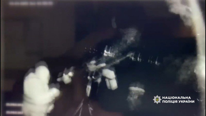 "Ціль уражена" - у поліції Києва показали знищення ворожого БпЛА в небі столиці (відео)