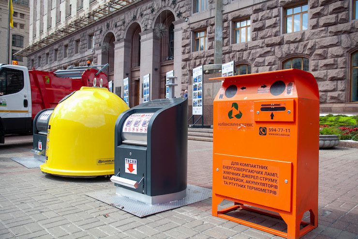 Інформація про сміттєві контейнери в Києві доступна у формі відкритих даних