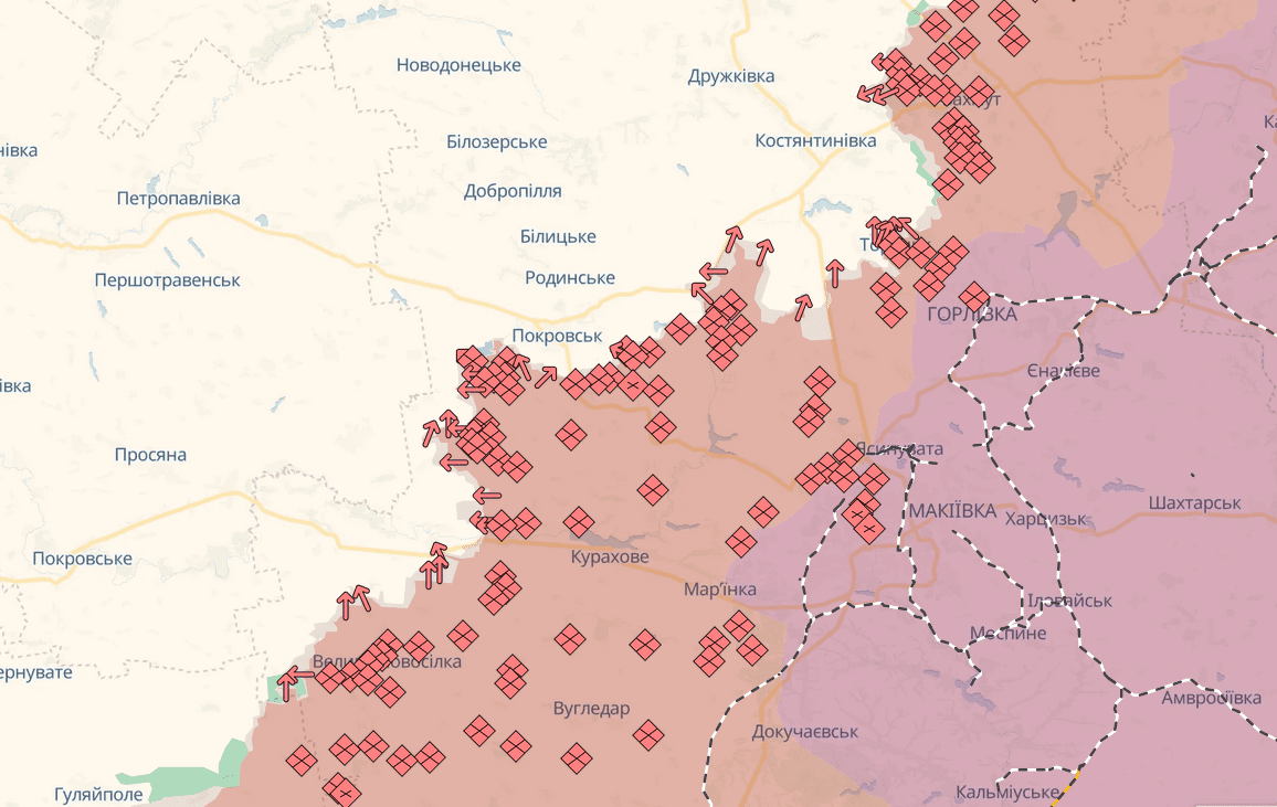 Протягом минулої доби зафіксовано 155 боєзіткнень - Генштаб ЗСУ