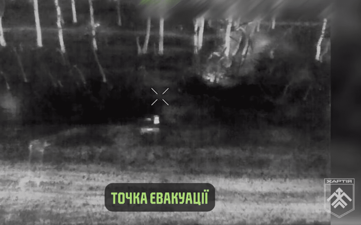 Робот "Тарган" успішно евакуював пораненого (відео)