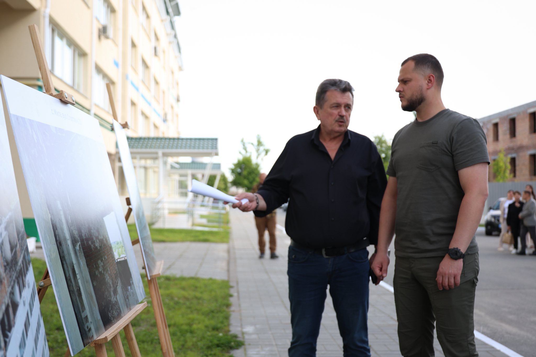 Микола Калашник: Завдяки підтримці донорів UNITED24 відкрили відновлену багатоповерхівку у селищі Мила