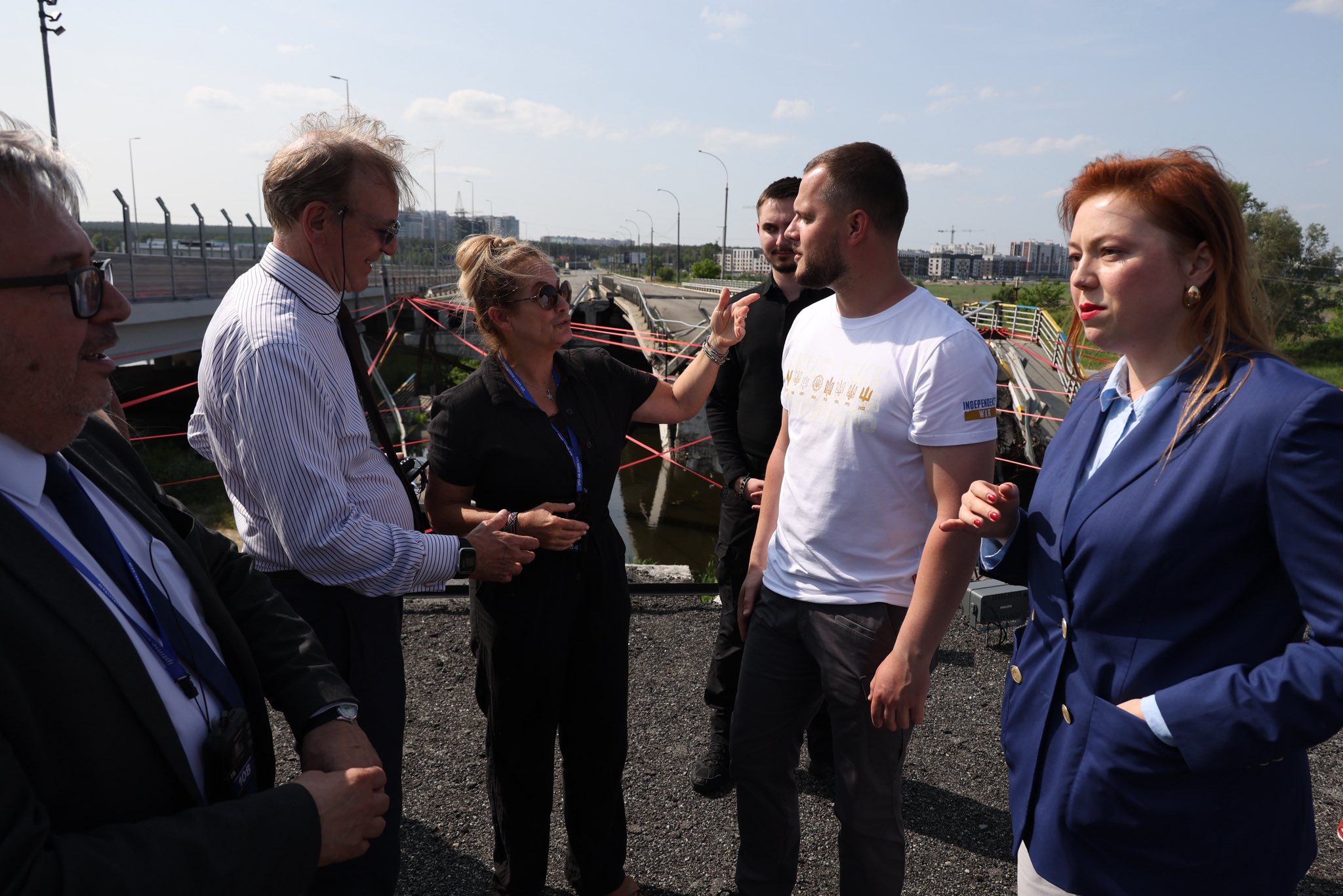 Міжнародні делегації відвідали громади Київщини, які найбільше постраждали від війни і нині активно відновлюються