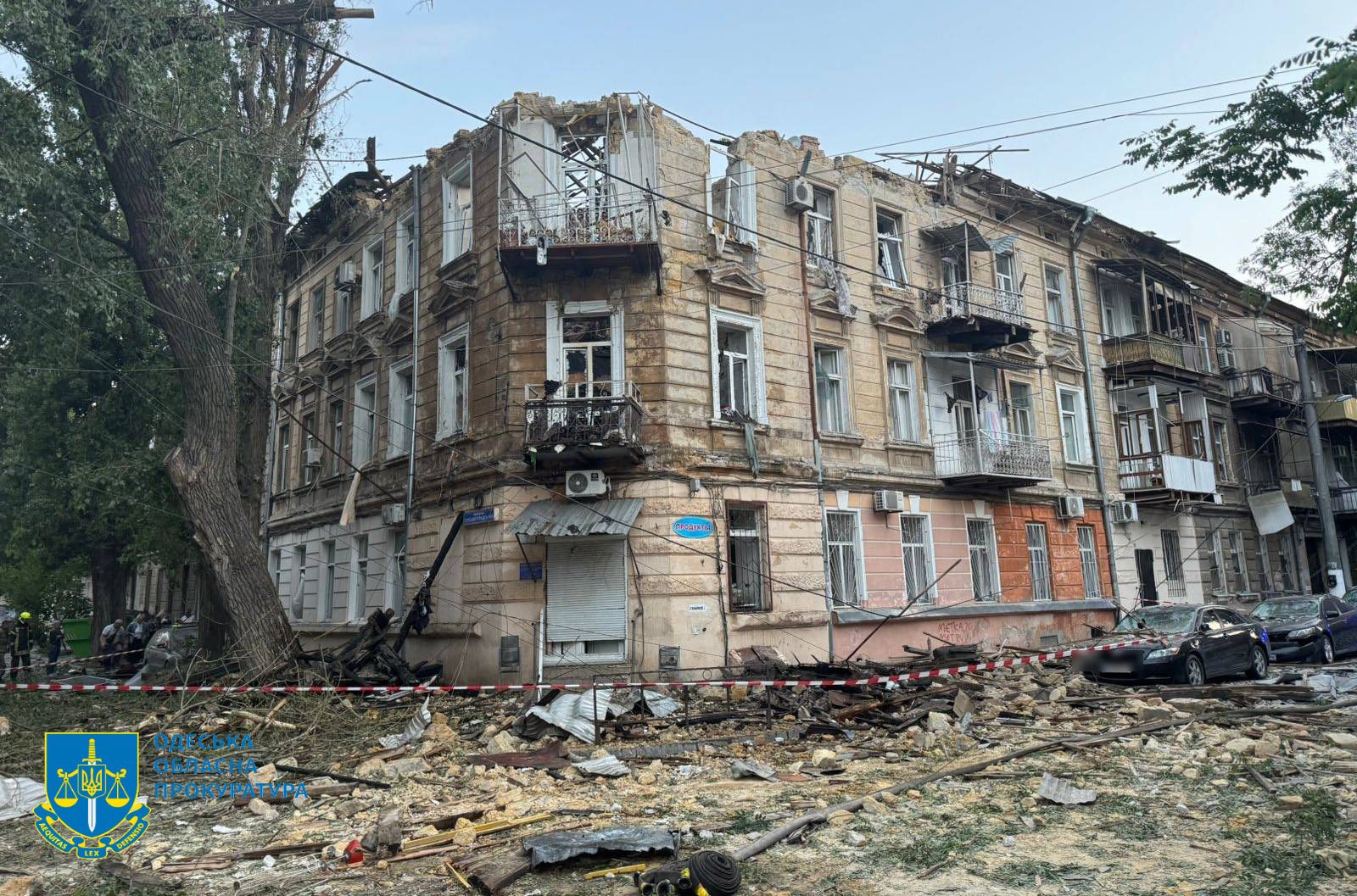 Нічна атака по Одесі спричинила загибель двох людей Нічна атака по Одесі спричинила загибель двох людей