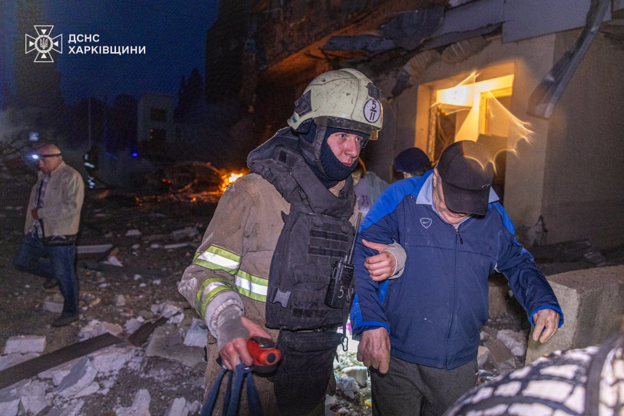 Атака БпЛА на Харків: понад десяток постраждалих, серед них діти