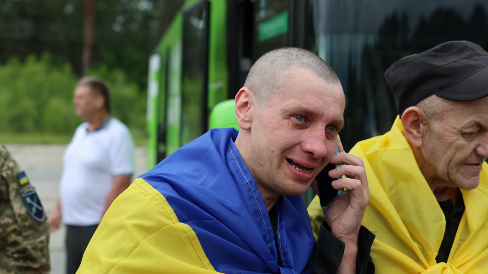 З російської неволі повернуто ще одну групу важкопоранених полонених Захисників України