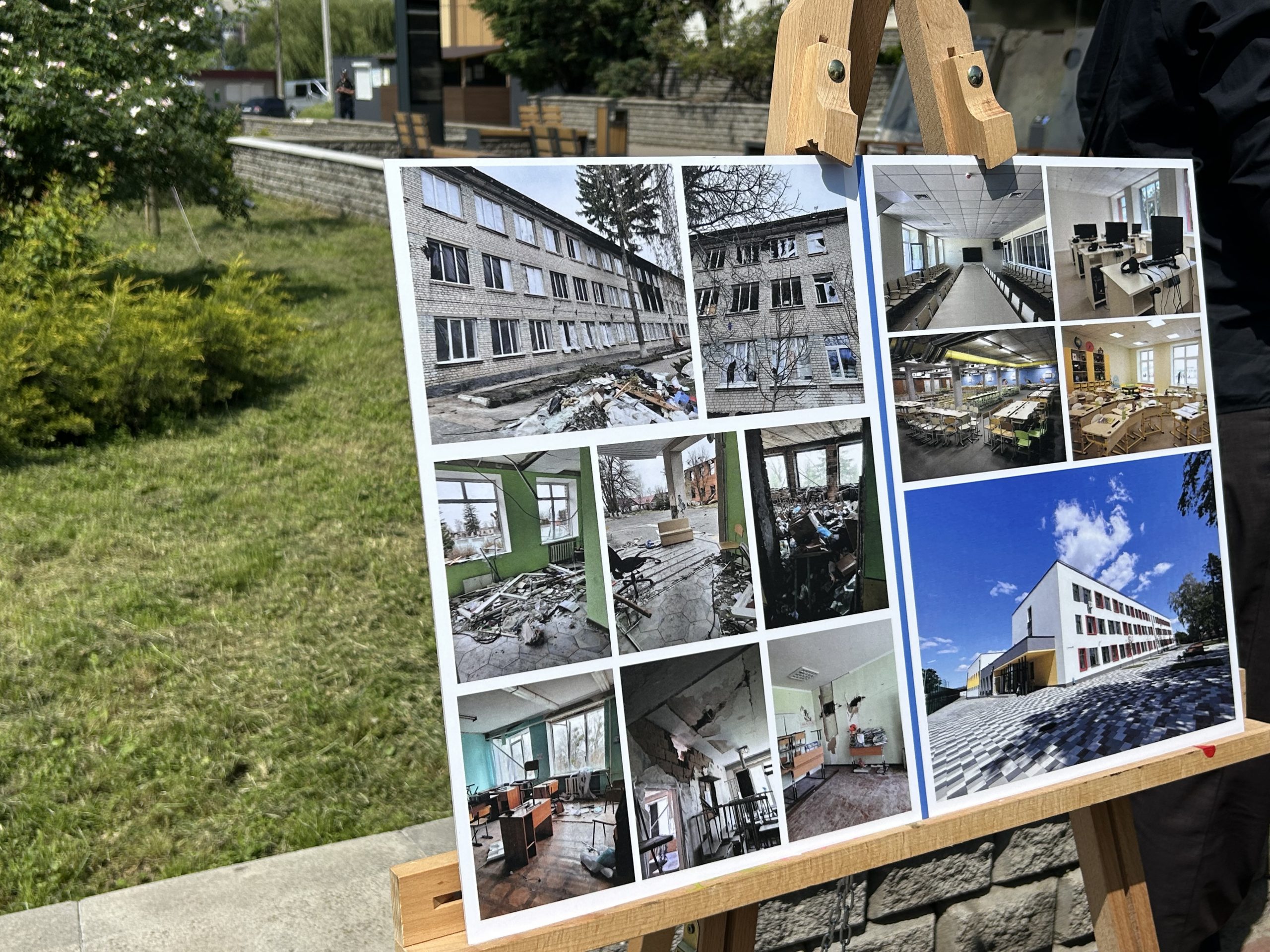 Міжнародні делегації відвідали деокуповану Бородянку та ознайомилися з відновленням селища