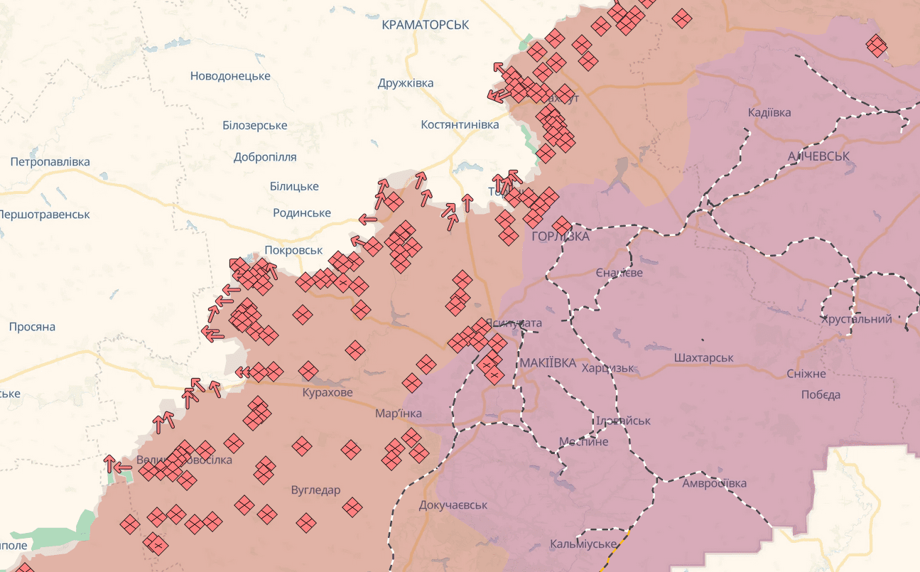 Протягом минулої доби зафіксовано 142 боєзіткнення, - Генштаб ЗСУ