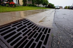 Біля ЦНАПу Вишневого за 2 млн гривень відремонтують дощову каналізацію