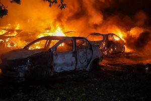 Російські терористи вночі масовано атакували Одесу ударними БпЛА Російські терористи вночі масовано атакували Одесу ударними БпЛА