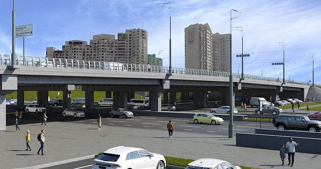 На столичних Осокорках розпочинають капремонт шляхопроводу: рух транспорту частково обмежать до 2026 року (схема)