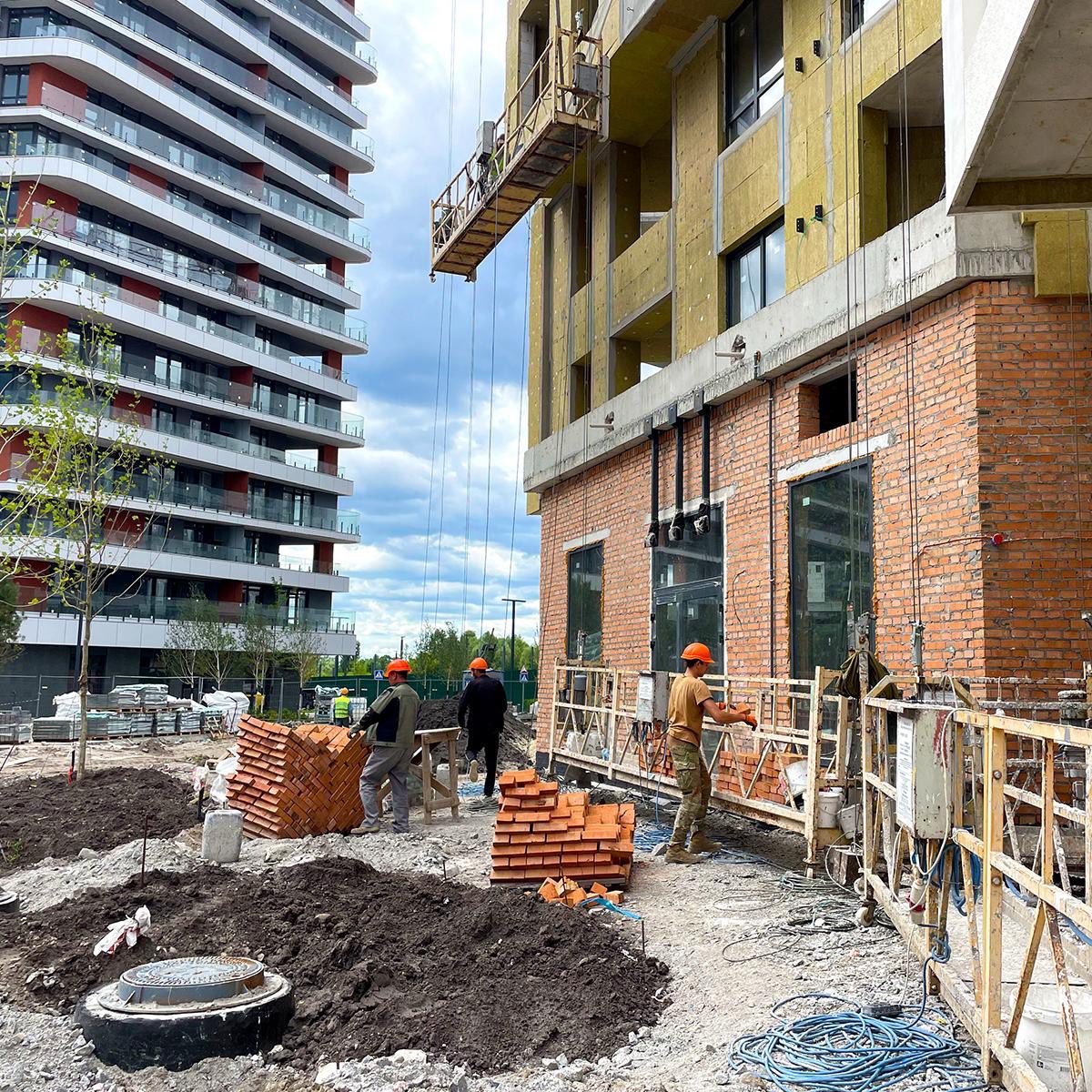 У KAN Development відзвітували про хід будівництва ЖК “Республіка” (без назви)