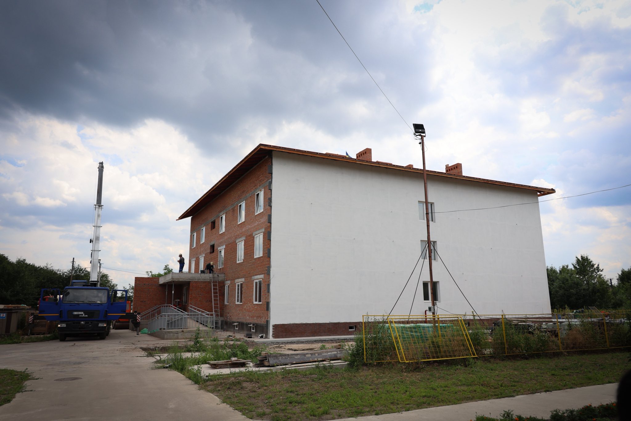 Микола Калашник відвідав зведений для ВПО гуртожиток групи компаній «Нива Переяславщини»