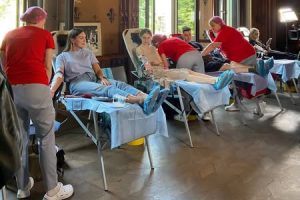 У Музеї Ханенків пройшла благодійна акція з донації крові разом із «Солом’янськими котиками»