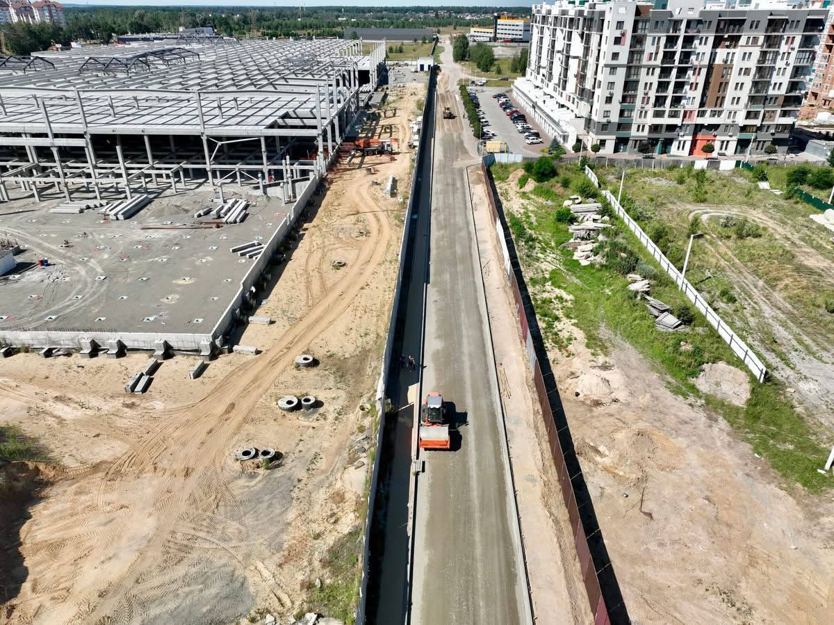 У Бучі розпочали капітальний ремонт вулиці Миколи Амосова