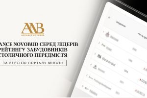 Alliance Novobud увійшов до трійки лідерів серед забудовників передмість Київщини Alliance Novobud увійшов до трійки лідерів серед забудовників передмість Київщини
