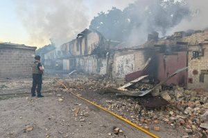 На Київщині внаслідок масованої атаки ворога пошкоджені будівлі у трьох районах На Київщині внаслідок масованої атаки ворога пошкоджені будівлі у трьох районах