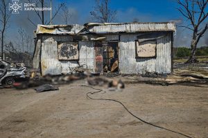Зросла кількість загиблих внаслідок обстрілу росіянами села Новоплатонівка на Харківщині Зросла кількість загиблих внаслідок обстрілу росіянами села Новоплатонівка на Харківщині