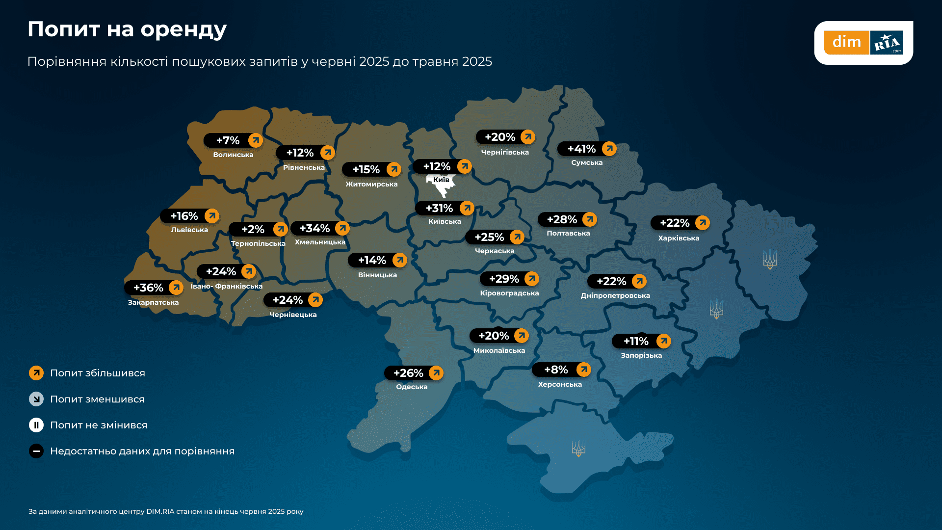 Київ та область продемонстрували найвищі ціни на оренду житла Київ та область продемонстрували найвищі ціни на оренду житла