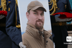 У Києві попрощалися із загиблим льотчиком F-16 Устименком (фото, відео)