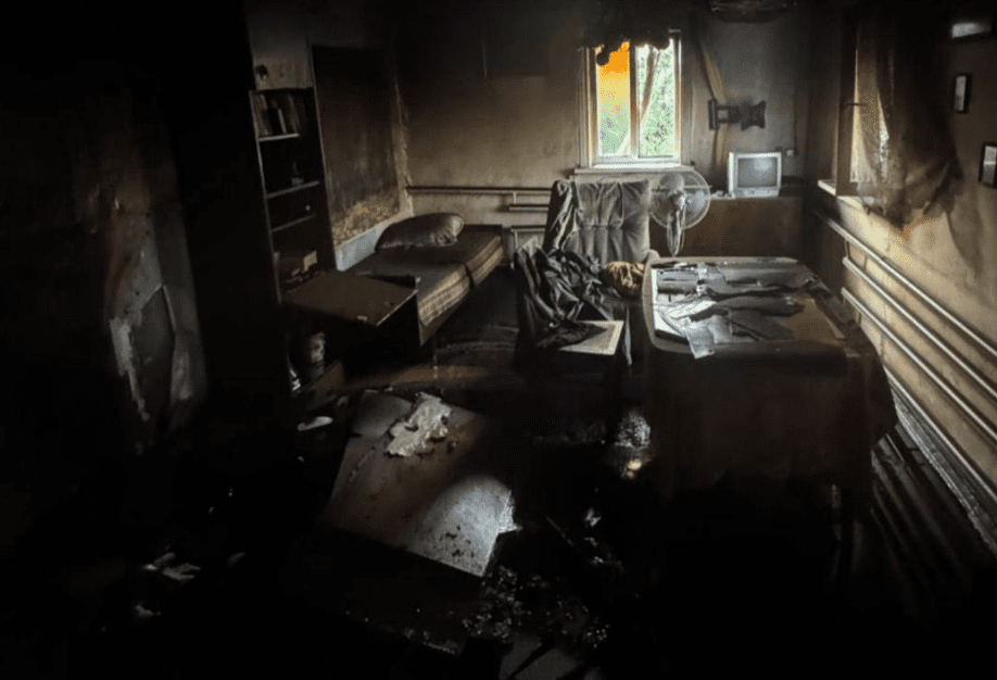 На Обухівщині під час пожежі загинув чоловік