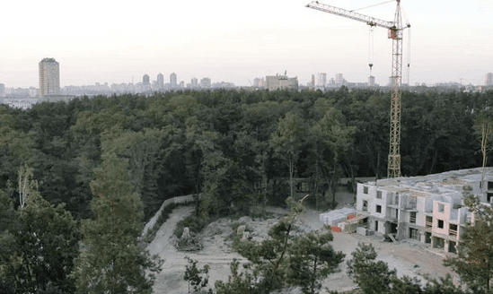 У Вумівському лісі на Петропавлівській Борщагівці за 6 млн гривень хочуть відновити тротуар