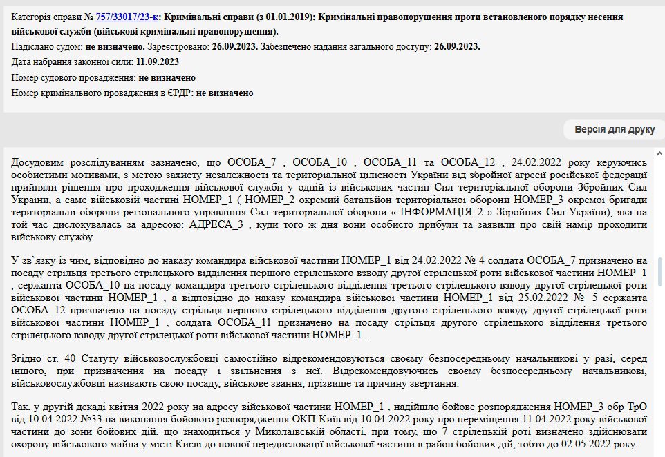 судебное решение, КГГА, уклонисты, Батальон Крещатик