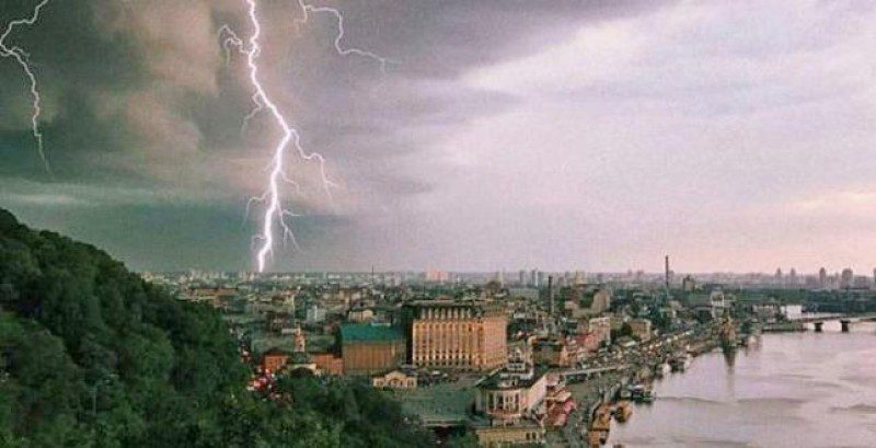У Києві та області 16 липня очікується гроза, можливі шквали - Укргідрометцентр