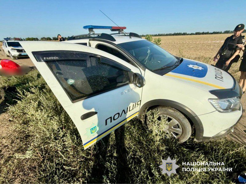 На Одещині водій мопеда, якого зупинили для перевірки, застрелив поліцейського