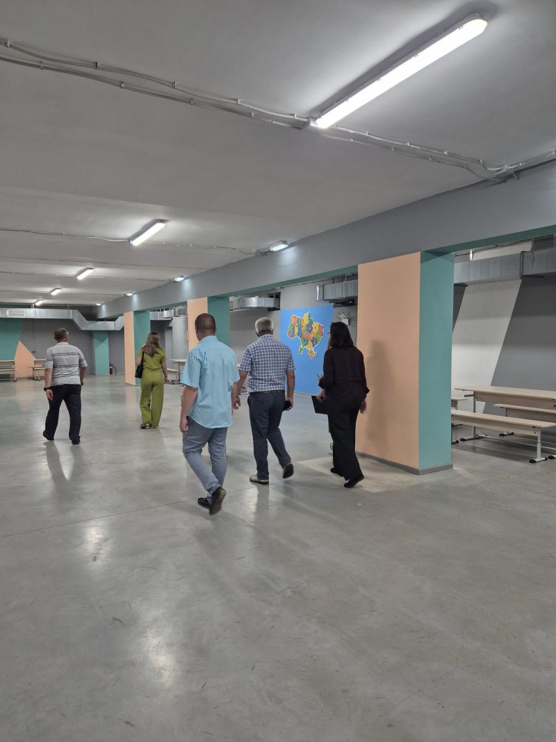 У Бориспільському районі перевіряють готовність бомбосховищ у школах перед стартом навчального року