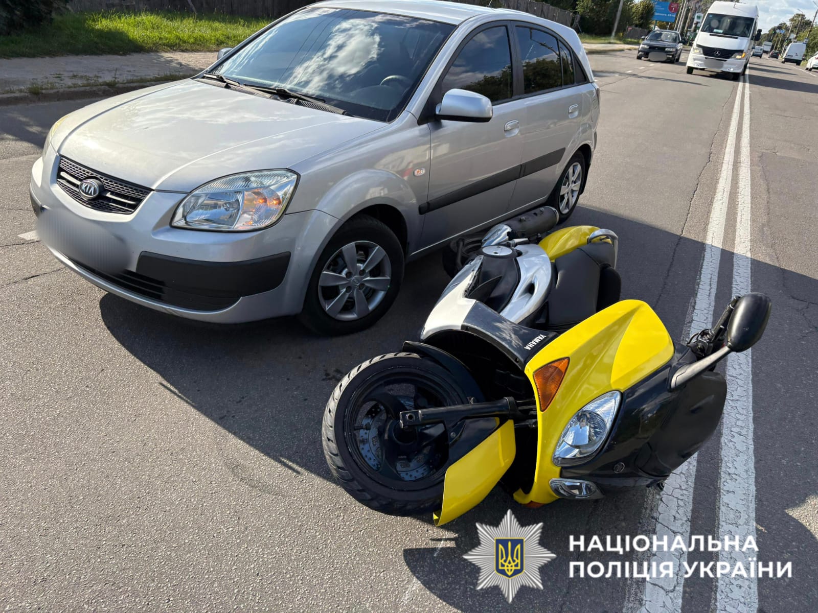 На Фастівщині у ДТП загинув водій моторолера