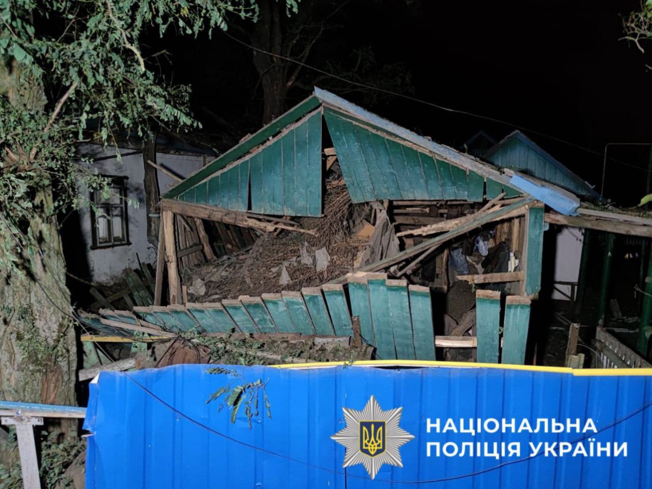 На Київщині внаслідок атаки рф пошкоджені шість приватних будинків та автомобіль