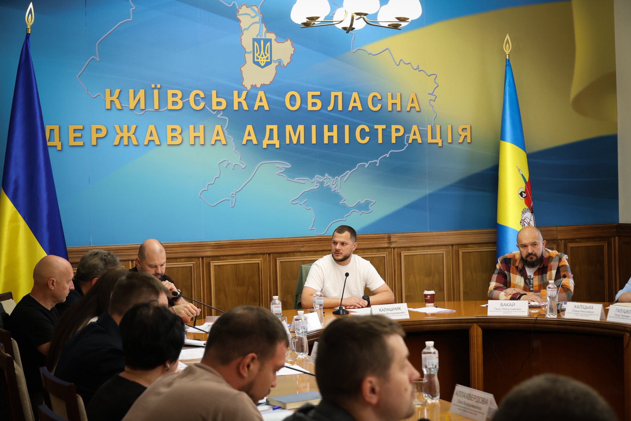 Голова Київської ОДА Микола Калашник провів чергове засідання групи «Прозорість та підзвітність»