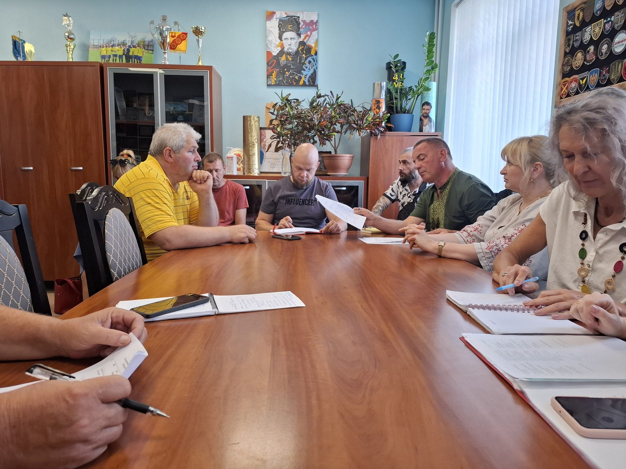 У Білогородській громаді провели перше засідання Ради ветеранів