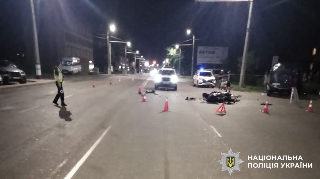 У Білій Церкві внаслідок зіткнення з авто ГАЗель загинув мотоцикліст