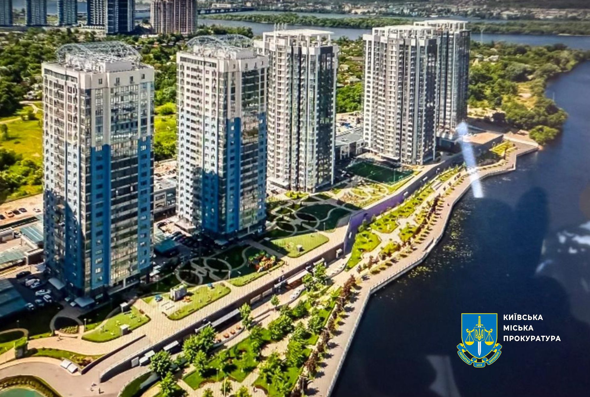 Прокуратура через суд відкрила для всіх киян Дніпровську набережну неподалік елітного ЖК