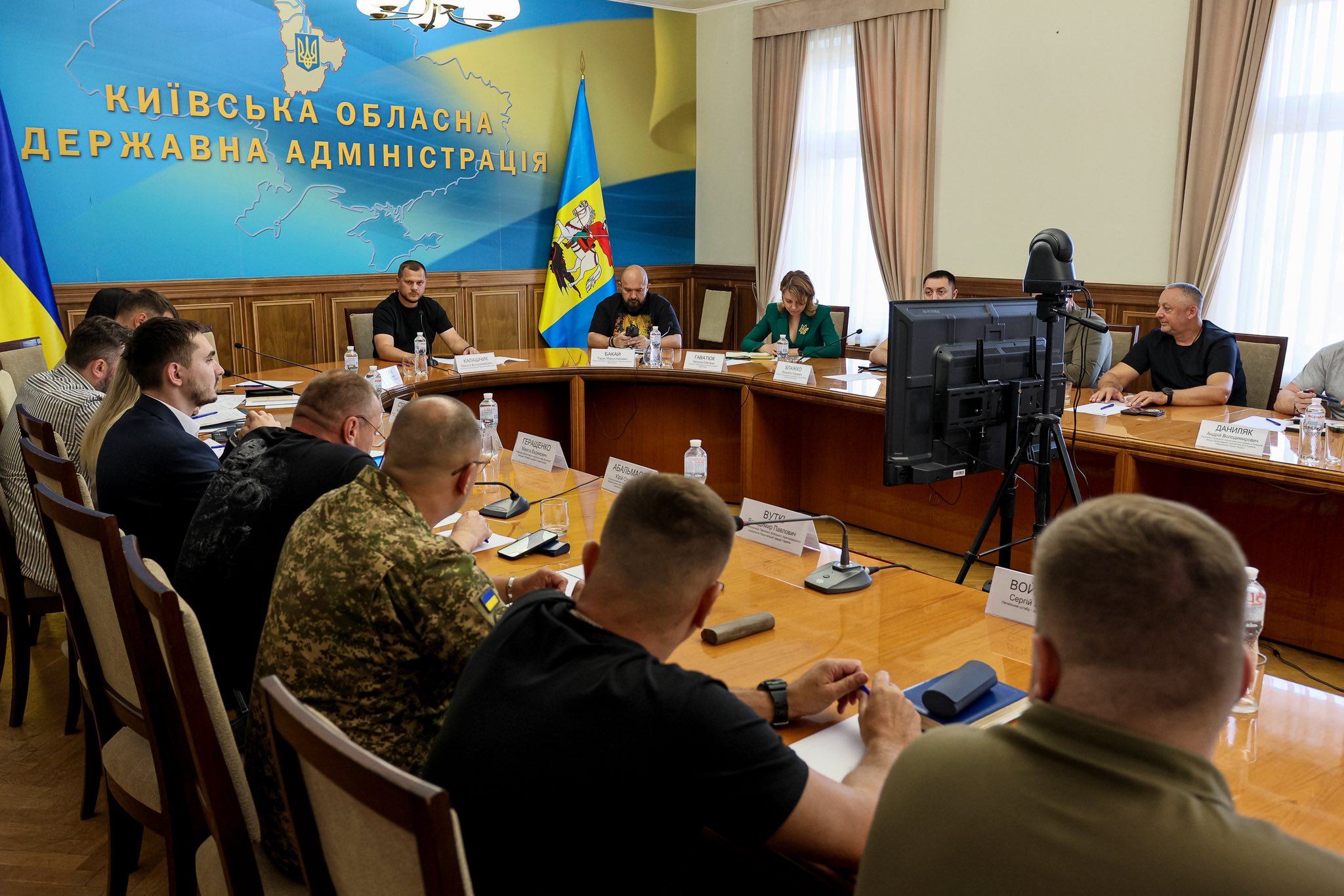 Микола Калашник: На засіданні оперативного штабу Ради оборони Київської області обговорили важливі безпекові питання