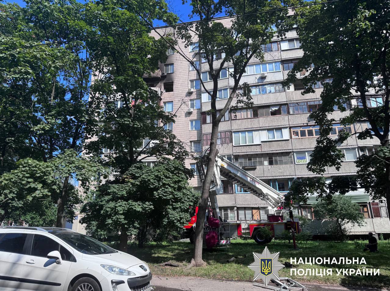 У Києві підозрюваний підірвав квартиру під час затримання