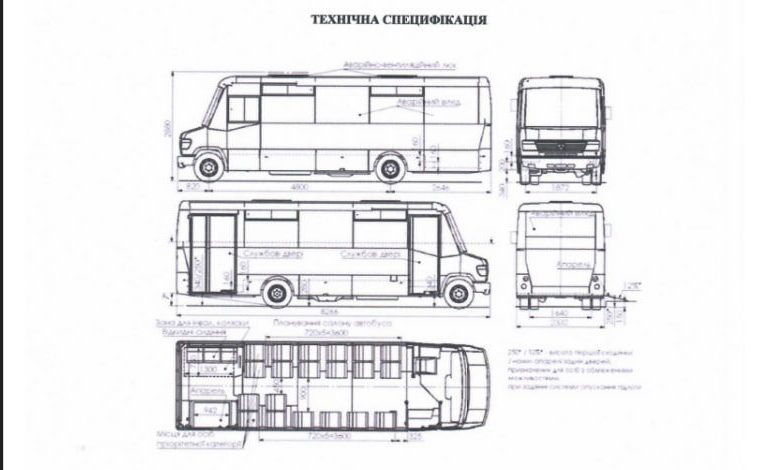 Васильків за 2,4 млн купив автобус для перевезення людей на колісних кріслах  (без назви)
