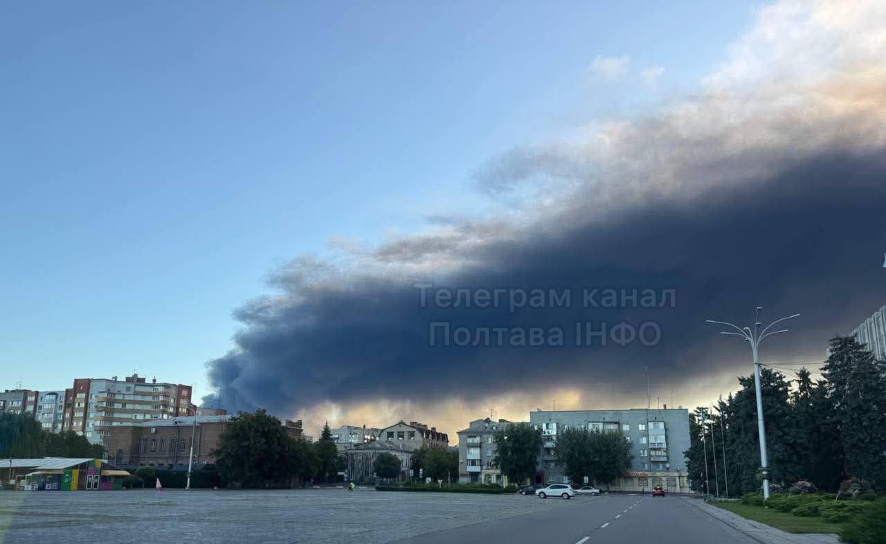 Окупанти вночі масовано атакували Полтавщину