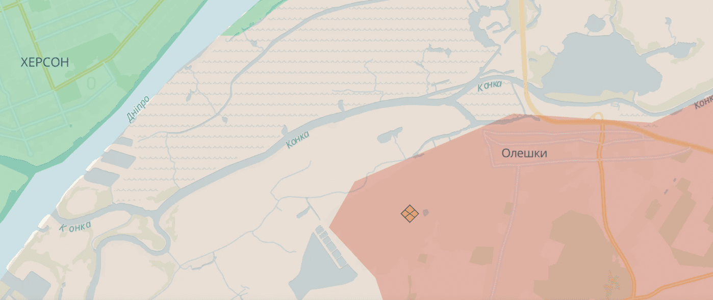 Повітряні Сили розбомбили командний пункт окупантів в районі Олешок