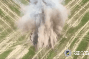 На Броварщині знайшли бойову частину ворожого БпЛА (відео)