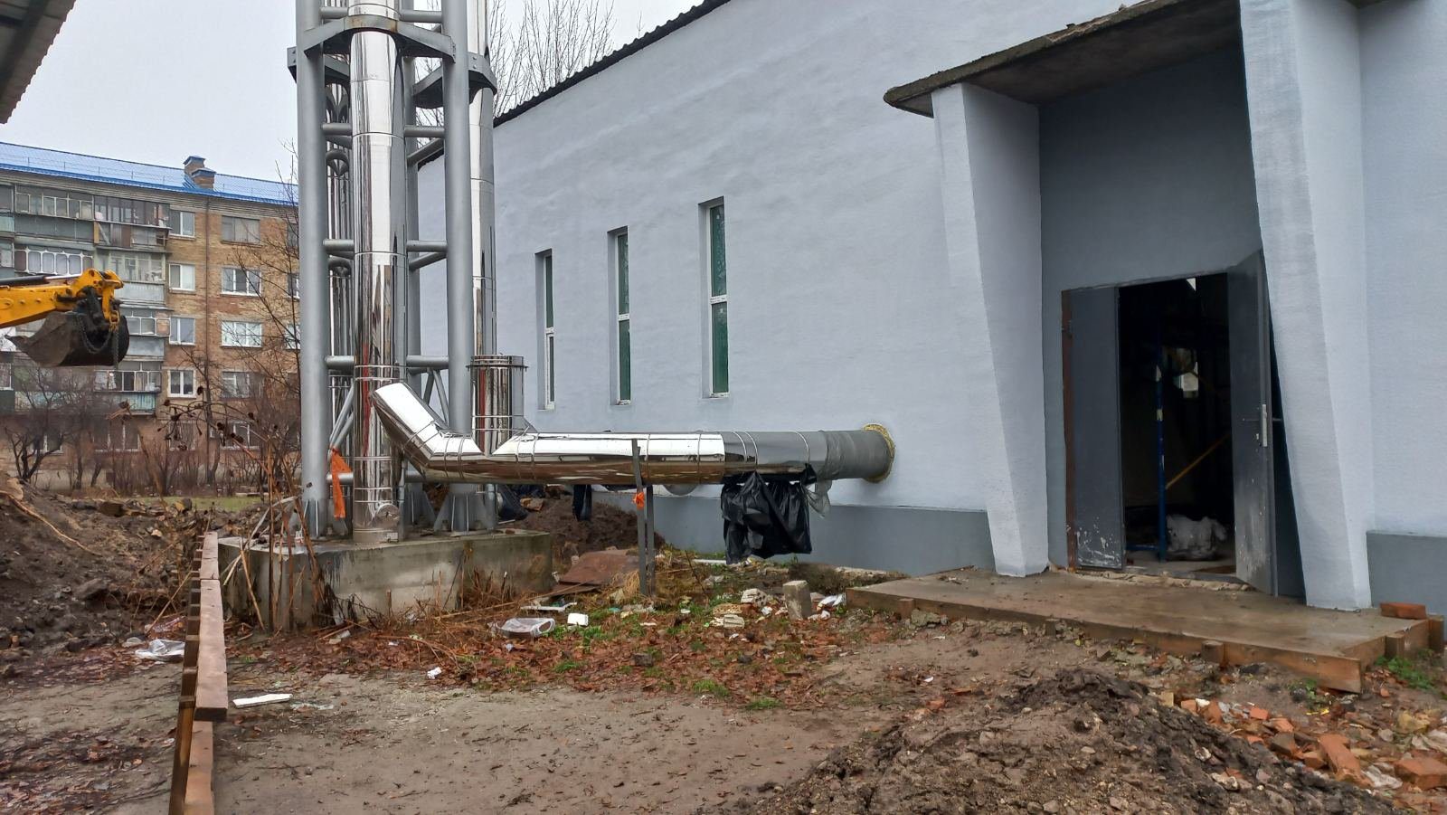 Бориспіль за 6,5 млн гривень збудує нову котельню