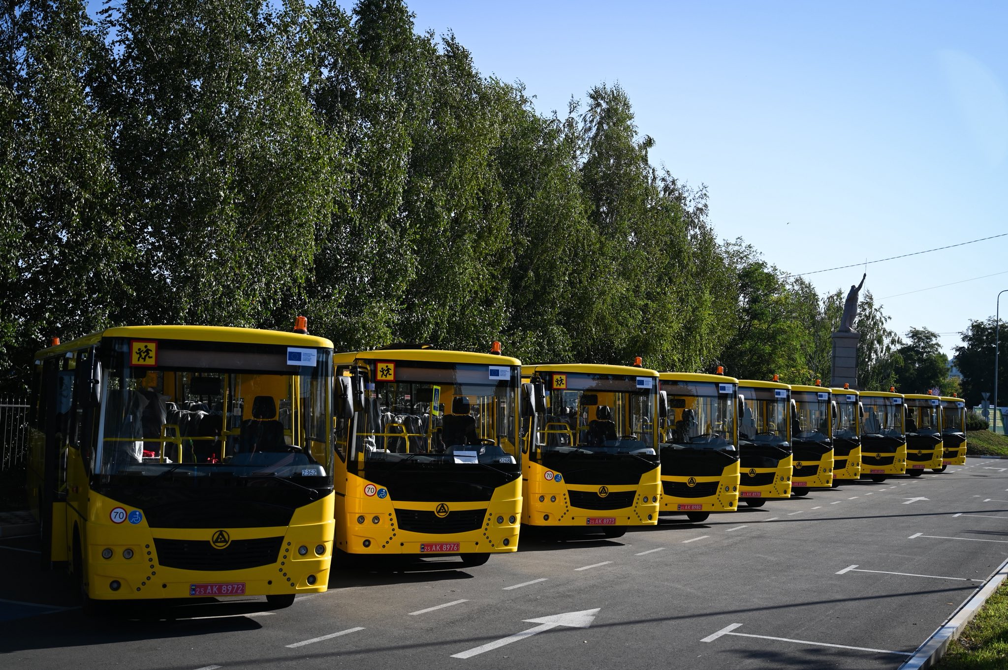 На Київщині організованим підвезенням до освітніх закладів забезпечено майже 35 тис. учнів (відео)