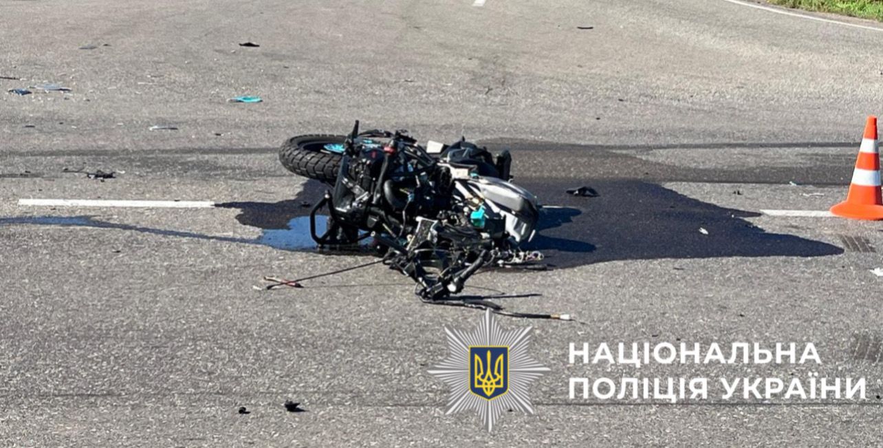 На Київщині у ДТП загинув 59-річний мотоцикліст (фото)